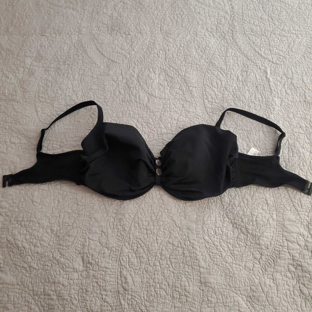 Classy Button Detail Size 40GG Bikini Top